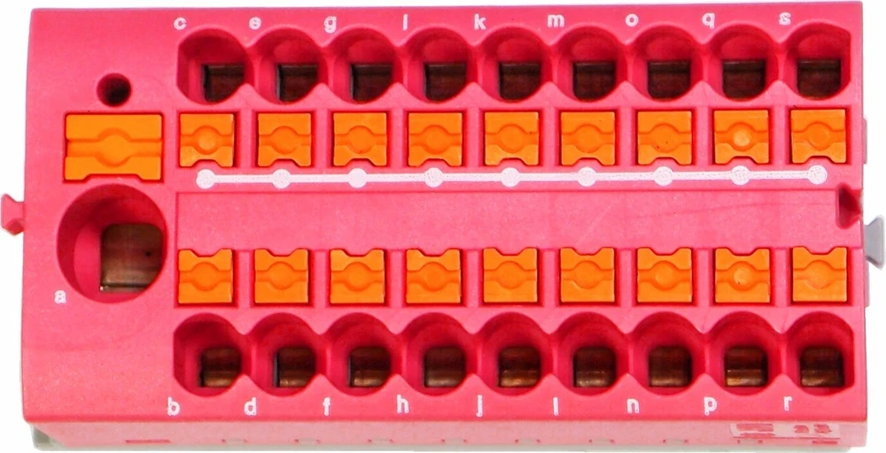 Phoenix Contact Paskirstymo blokas PTFIX 6/18X2.5-NS35 PK 3273127