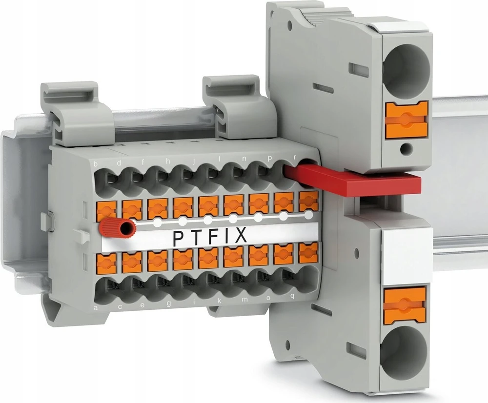 Phoenix Contact PTFIX paskirstymo blokas 10/18X4-NS35A GY 3273768