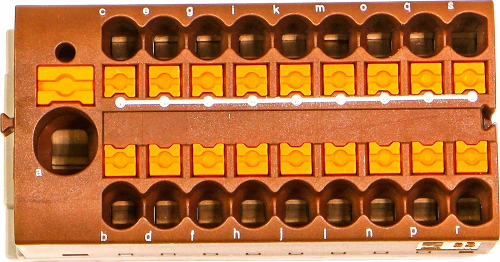 Phoenix Contact PTFIX paskirstymo blokas 6/18X2.5-NS35 BN 3273120