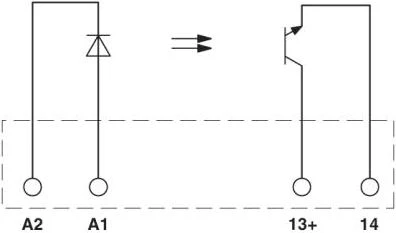 Phoenix Contact Puslaidininkių relė 1Z 24V DC 3A OPT- 24DC / 24DC / 2 (2966595)