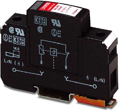 Phoenix Contact Viršįtampių ribotuvas B 1P 12.5kA 1,2kV 240V AC VAL- MS 230FM (2839130)
