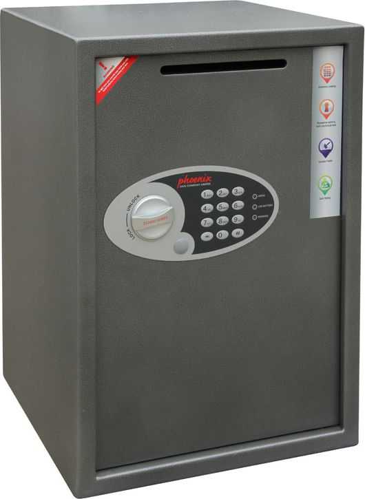 Phoenix Safe „Phoenix Seifas“ skaitmeninė ir raktinė spyna „Phoenix Seifas Vela“ (SS0804ED)