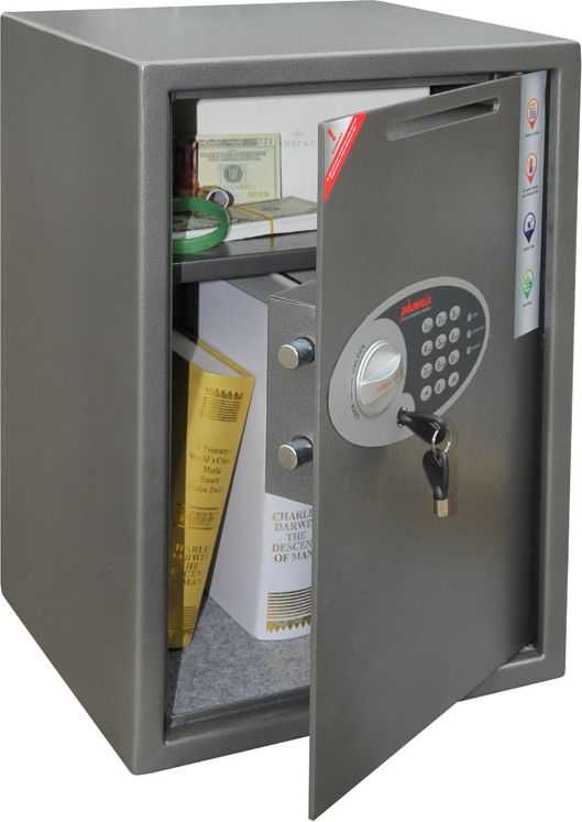 Phoenix Safe „Phoenix Seifas“ skaitmeninė ir raktinė spyna „Phoenix Seifas Vela“ (SS0804ED)