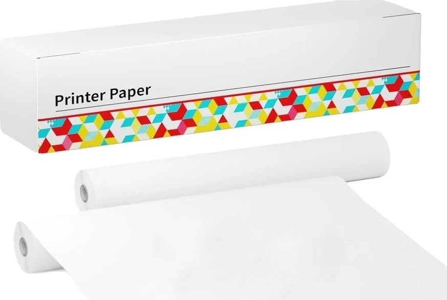 Phomemo Papier Termiczny Kartki Kasetė 2 Rolka Riedučiai Letter 216mm do Phomemo M832 / Q22-RMSG10-LTRM8