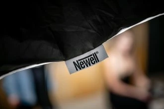 Apšvietimo Įranga - Newell 140 cm Softbox Skėtis, Sidabrinis Atspindintis Vidus