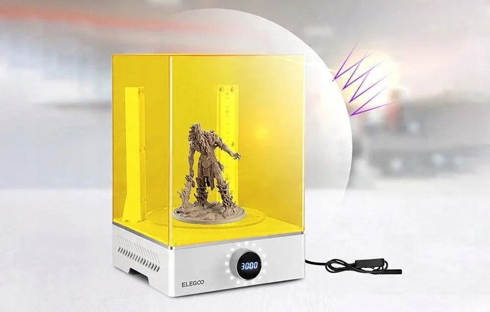 Phrozen 3D spaudinių plovimo ir kietinimo rinkinys ELEGOO Mercury XS