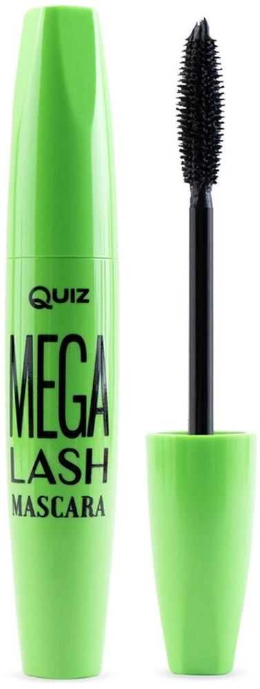 Quiz Cosmetics Mega Lash Blakstienų tušas Juodas, 8 g