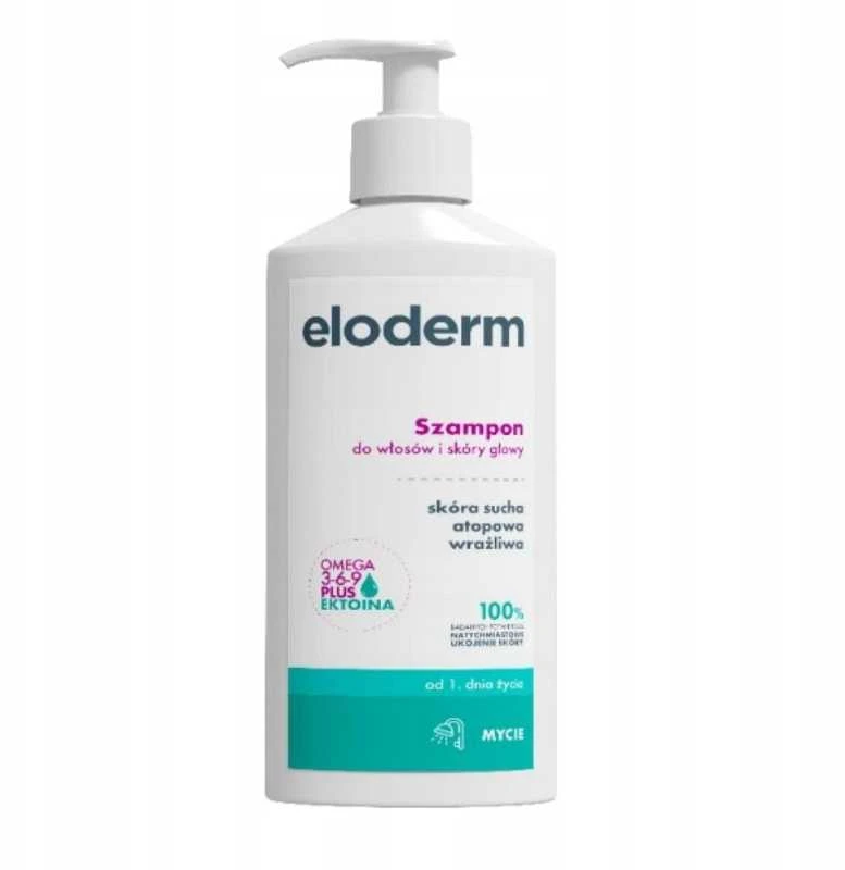 Physiogel Eloderm Plaukų ir galvos odos šampūnas 300 ml