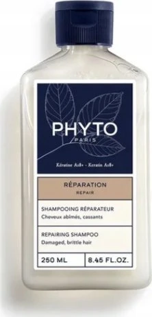 Phyto Repair Šampūnas atkuriamasis šampūnas pažeistiems plaukams, 250 ml