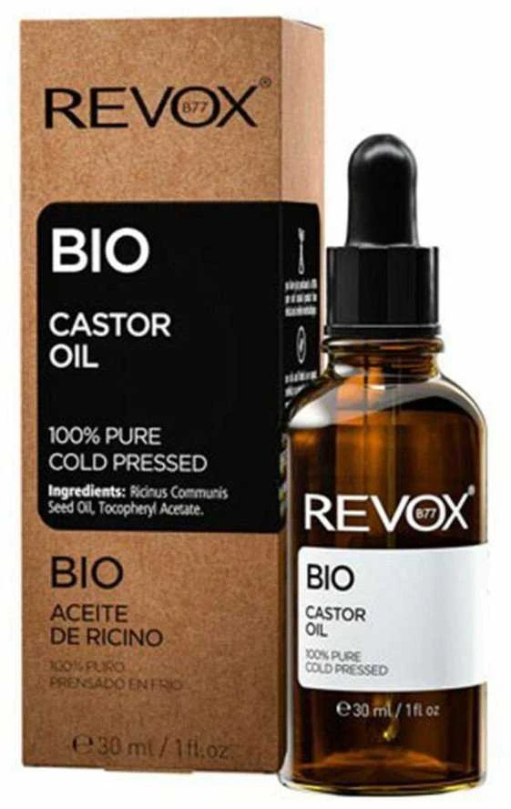 Revox Bio ricinos aliejus stikliniame buteliuke su pipete