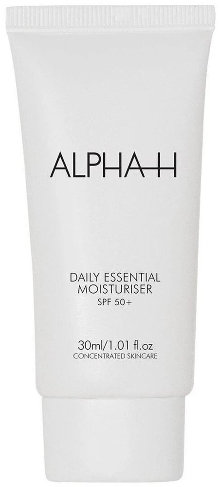 Alpha-H Daily Essential drėkinamasis ir raminamasis veido kremas prieš saulę SPF 50+, 30 ml