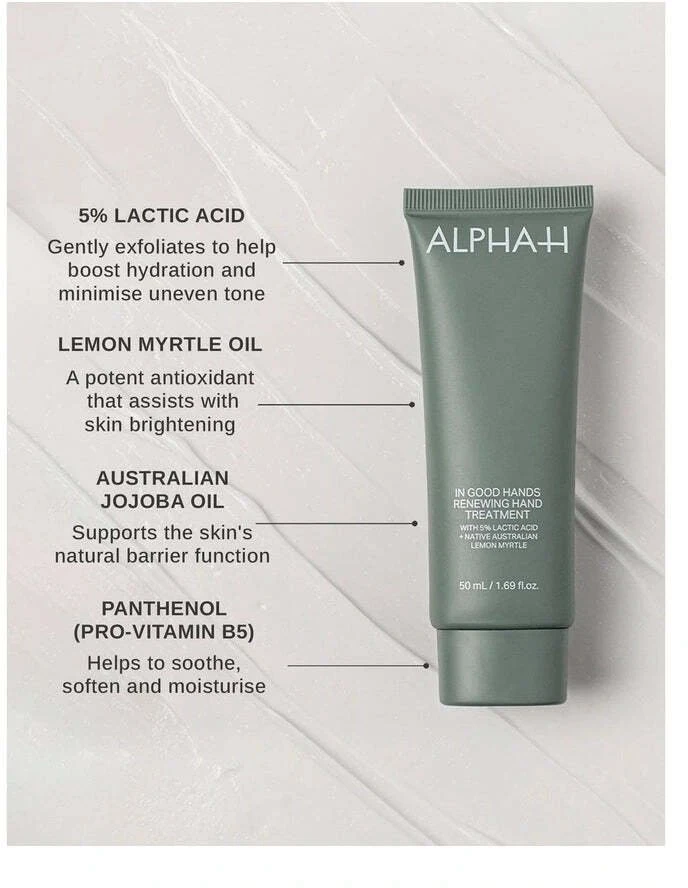 PHYTORELAX Alpha-H, In Good Hands, Atnaujinantis rankų ir nagų kremas, 50 ml Unisex