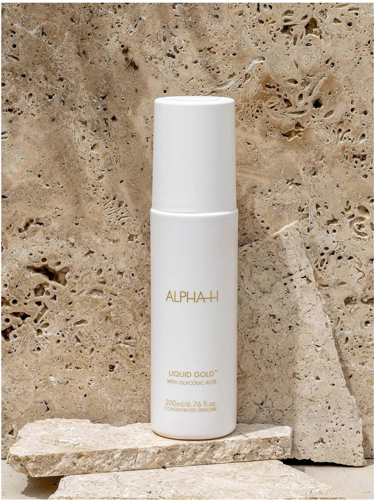 PHYTORELAX Alpha-H, Liquid Gold, Exfoliating, Brightening, Night, Local Treatment Lotion, For Face, 200 ml For Women