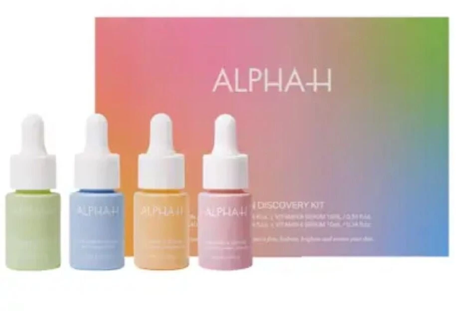 Alpha-H Vitamin veido serumų rinkinys, 4x10 ml