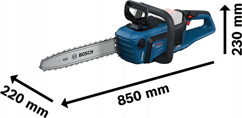 Grandininis pjūklas Bosch GKE 18V-40 Professional, 18 V, be akumuliatoriaus ir kroviklio
