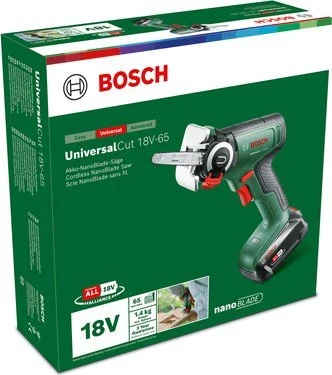 Bosch UniversalCut18V-65,1x2,5 Siaurapjūklis "NanoBlade"