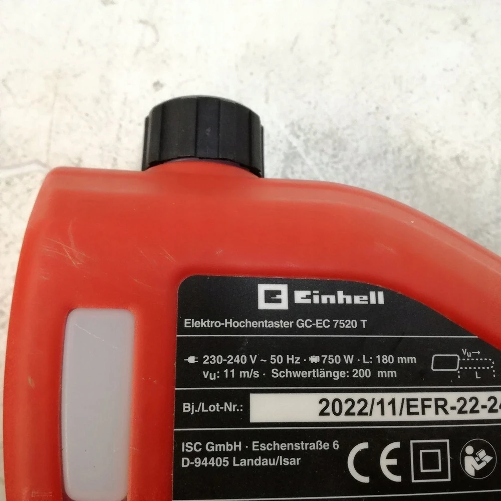 Einhell GC-EC 7520 T elektrinis grandininis pjūklas stiebams
