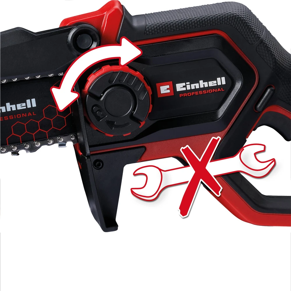 Grandininis pjūklas Einhell GP-PS 18/20 Li BL-Solo pruning shears Bypass Juodas, Raudona