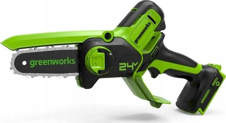 Grandininis pjūklas Greenworks G24MCS10K2; 10 cm; 24 V; 1x2,0 Ah akum.
