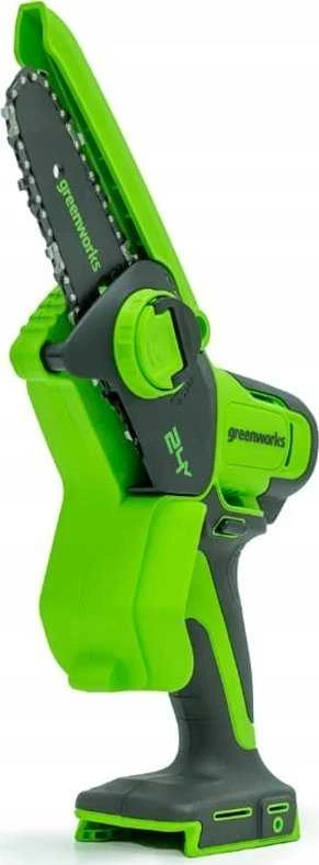 Grandininis pjūklas Greenworks G24MCS10K2; 10 cm; 24 V; 1x2,0 Ah akum.