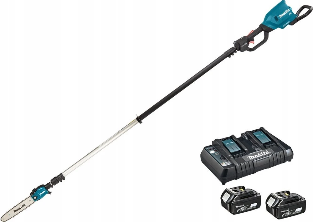 Grandininis pjūklas MAKITA.OKRZESYWARKA Z WYSIĘG.2x18V DUA301PT2 30cm 2x5,0Ah Teleskopas