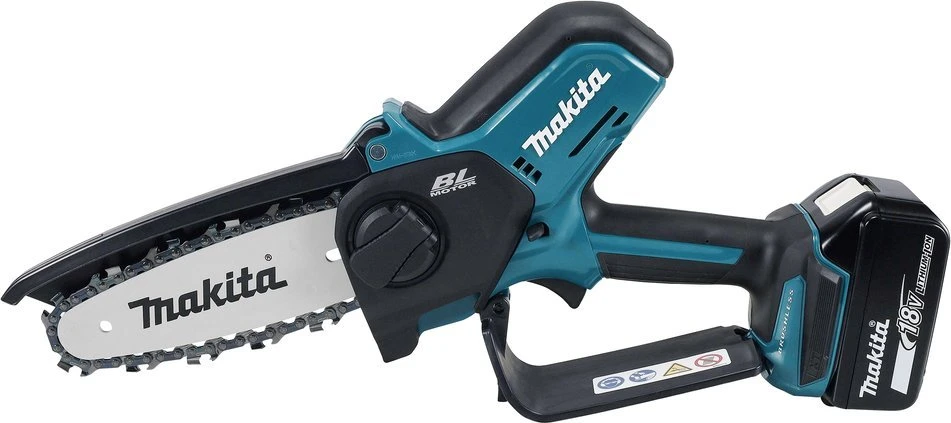 Akumuliatorinis šakų genėtuvas MAKITA DUC150Z, 18V, 150mm, be akumuliatoriaus ir kroviklio