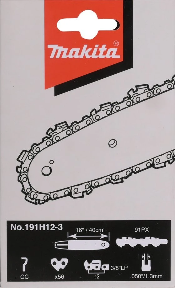 Makita Grandinės CC 40cm/16", 3/8", 1,3mm, 56H 191H12-3