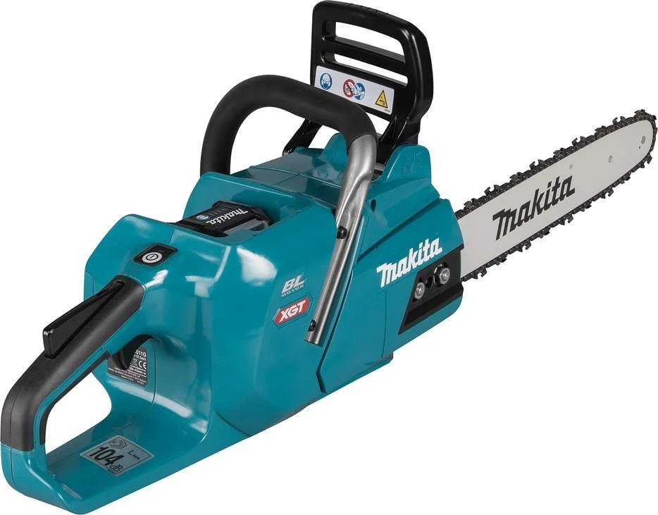 „Makita UC011GT101“ akumuliatorinis grandininis pjūklas, 40 V maks. XGT, BL4050F, DC40RA, BL variklis 350 mm, 25,5 m/s.