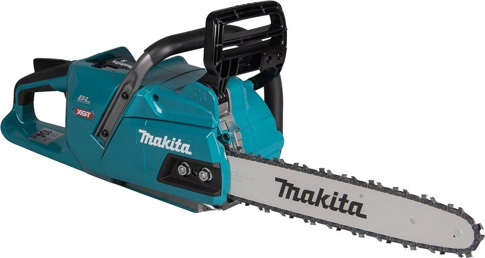 „Makita UC011GT101“ akumuliatorinis grandininis pjūklas, 40 V maks. XGT, BL4050F, DC40RA, BL variklis 350 mm, 25,5 m/s.