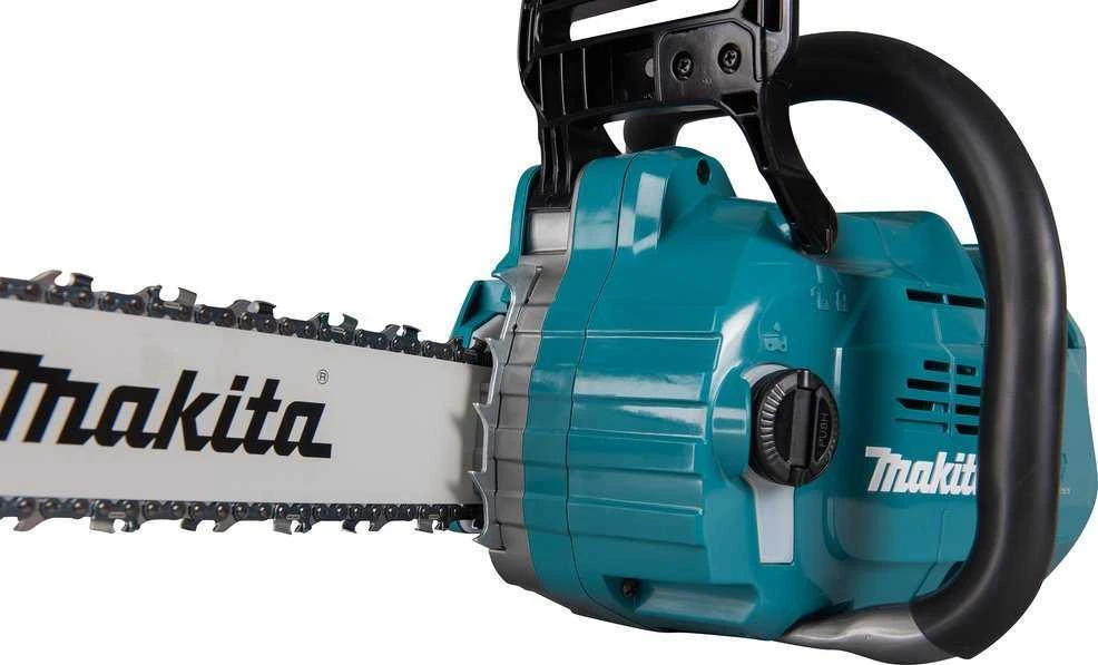„Makita UC011GT101“ akumuliatorinis grandininis pjūklas, 40 V maks. XGT, BL4050F, DC40RA, BL variklis 350 mm, 25,5 m/s.