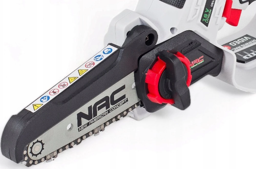 NAC grandininis pjūklas AKUM. 18V 1x2,0Ah 15,2cm