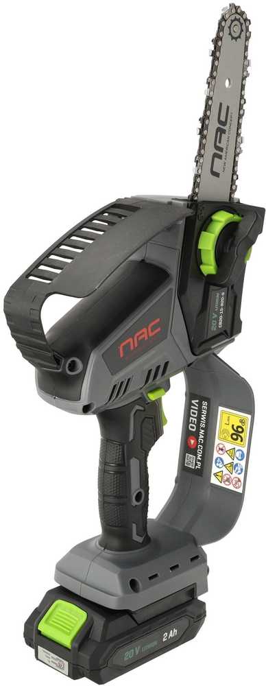 NAC grandininis pjūklas AKUM. MINI 20V 1x2Ah 15,2cm
