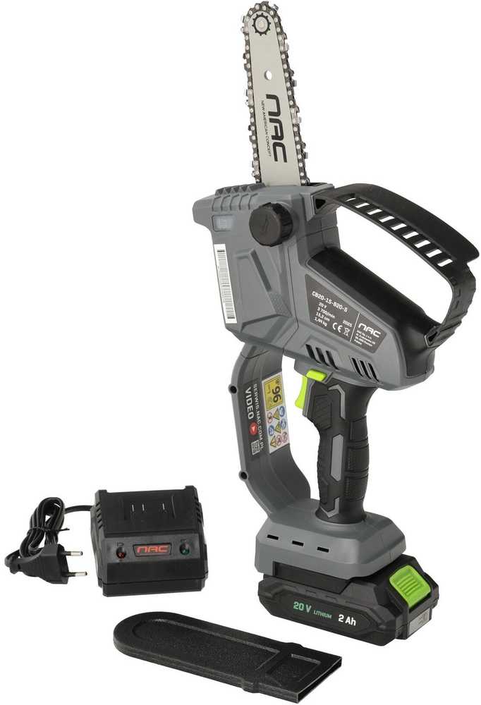 NAC grandininis pjūklas AKUM. MINI 20V 1x2Ah 15,2cm
