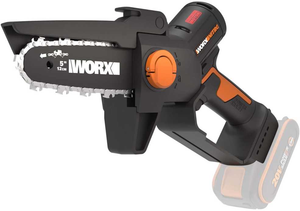 Worx grandininis genėjimo pjūklas WG325E.9 be akumuliatoriaus ir kroviklio
