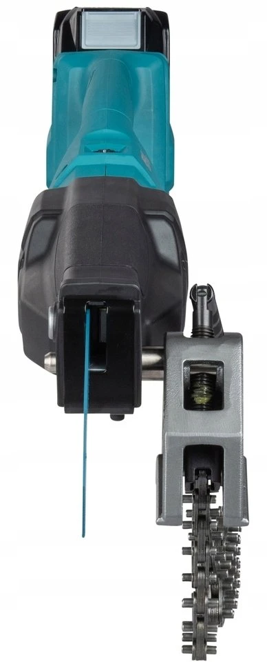 Makita JR003GZ Reciprocating saw XGT, 26mm pjūklelio eiga; su grandininu kreipiamuoju laikikliu; bešepetėlinis variklis, "Z" versija - komplektuojamas be akumuliatoriaus ir kroviklio