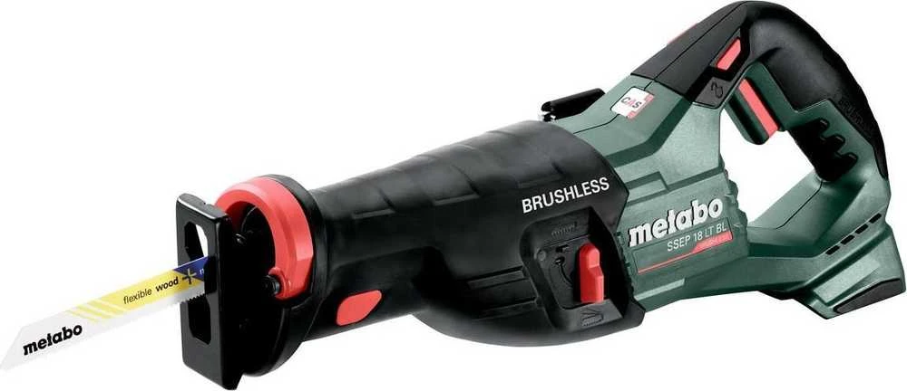Metabo SSEP 18 LT BL tiesinis pjūklas su pjūkleliu