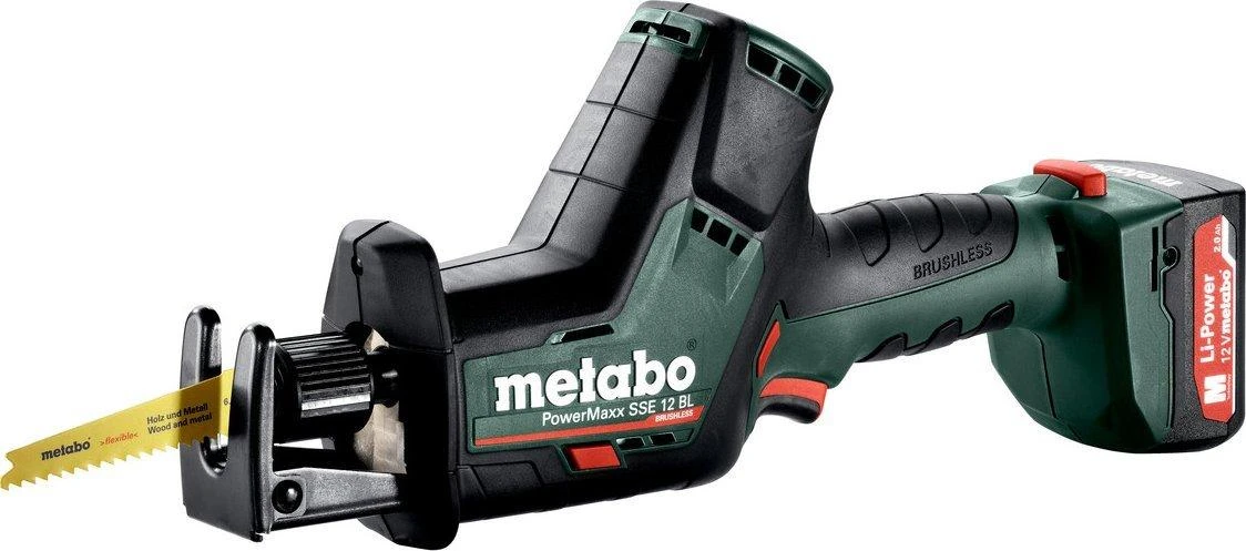 Metabo Powermaxx SSE 12 BL su akumuliatoriumi