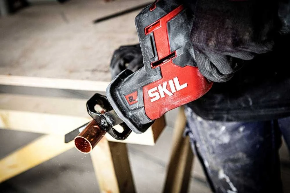 Tiesinis pjūklas Skil 3475 CA; 20 V (be akumuliatoriaus ir pakrovėjo)