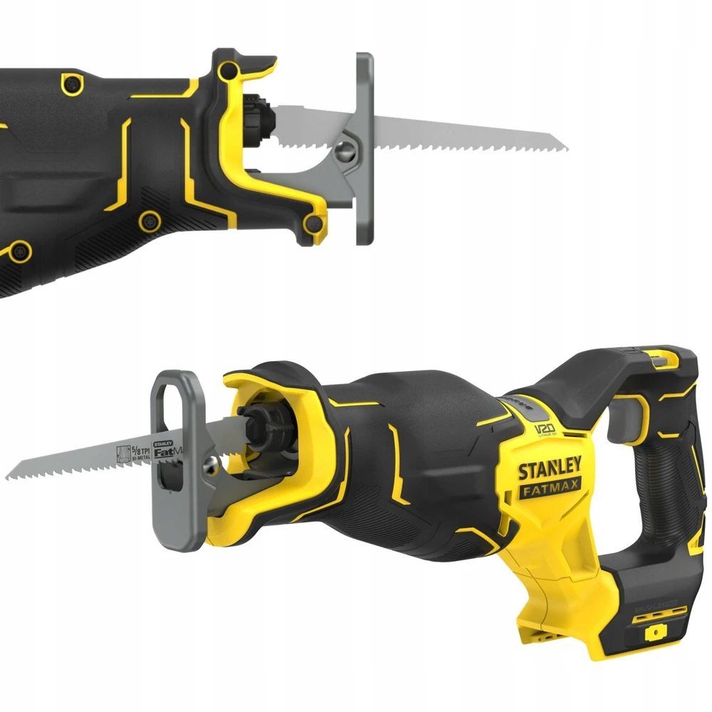 Stanley Fatmax SFMCS311B tiesinis pjūklas 18 V juodas, geltonas