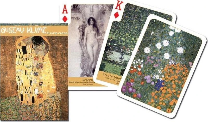 PIATNIK Žaidimo kortos „Gustavas Klimtas“