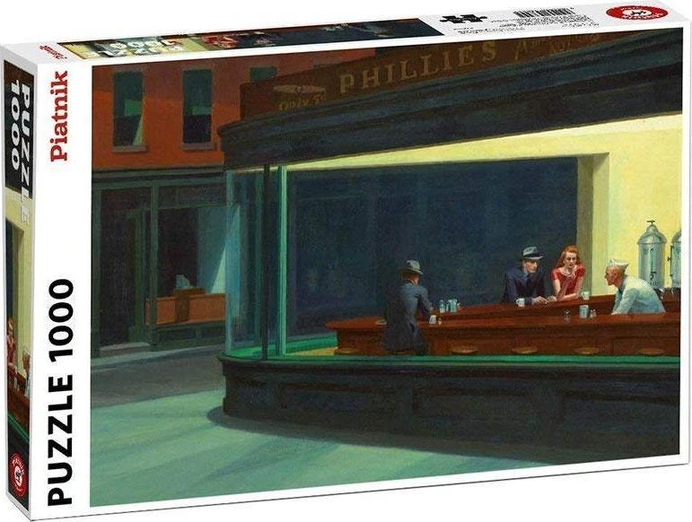 PIATNIK Dėlionė „Hopper“, 1000 det.