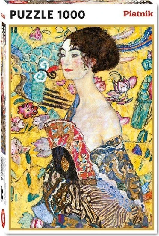 PIATNIK Dėlionė „Klimtas. Dama su vėduokle“, 1000 det.
