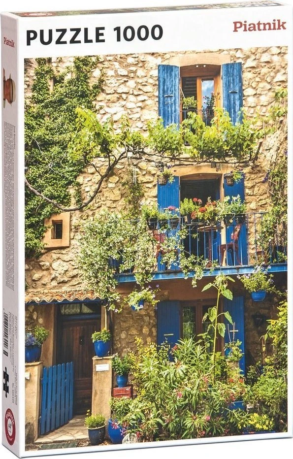 Dėlionė Piatnik Puzzle 1000 Mėlyna Balcony PIATNIK