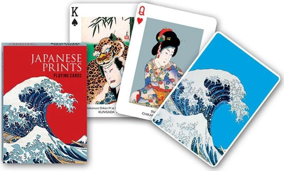 PIATNIK Žaidimo kortos „Japoniški motyvai“