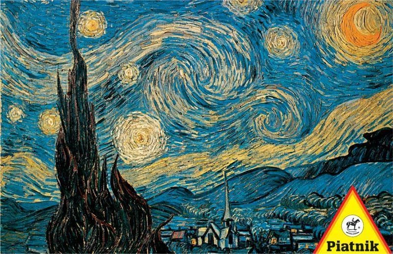 Piatnik Van Gogh, Žvaigždėta naktis, 1000 elementų (77805)