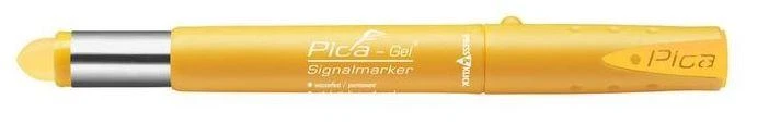 Pica Marker Pica GEL nuolatinis žymeklis geltonas