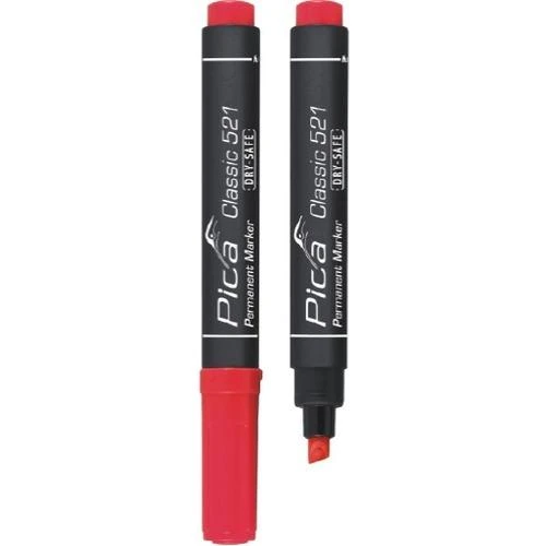 PICA MARKER CLASSIC 521 Raudonas ŚCIĘTY