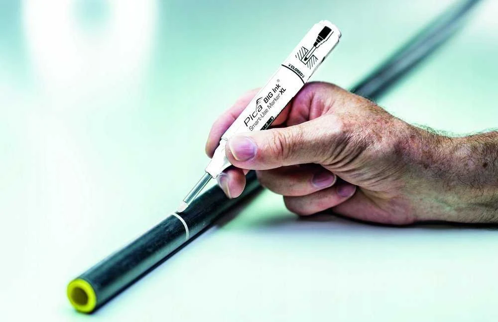 Pica-Marker Pica BIG INK Smart-Use-Marker baltas