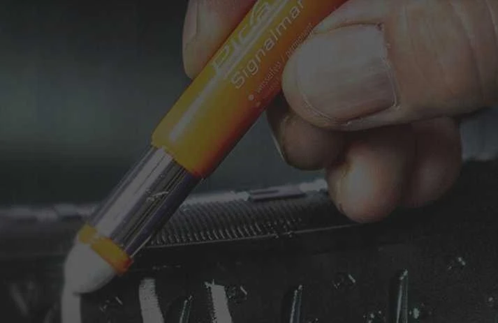 Pica-Marker Pica GEL Permanent Marker baltas SB