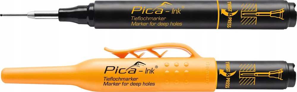 Pica Marker Pica INK Deep Hole Marker juodas SB